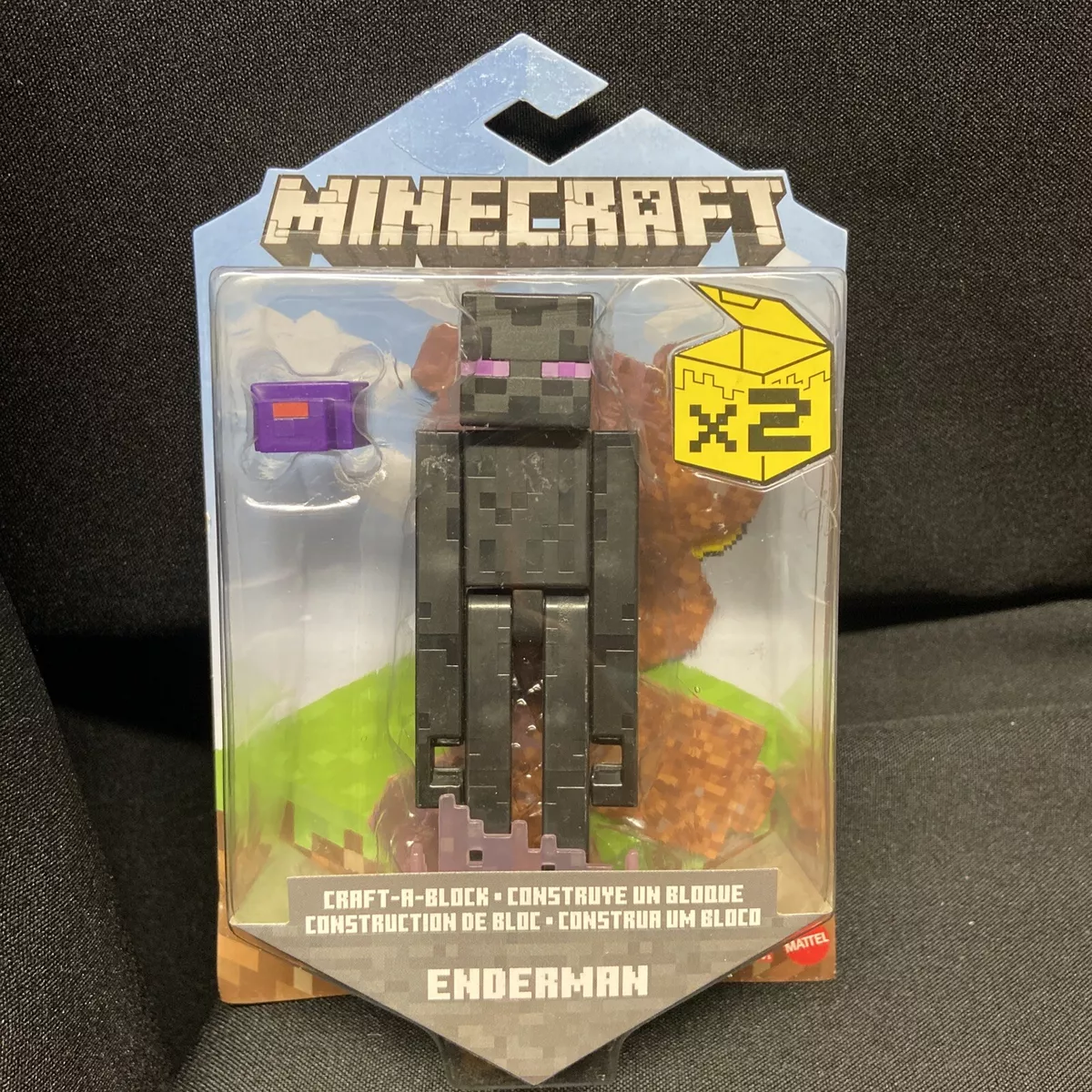 Enderman Minecraft Paper Craft Model