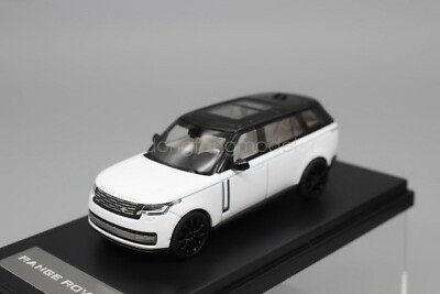 LCD 1/64 Scale Land Rover Range Rover Extended White Diecast