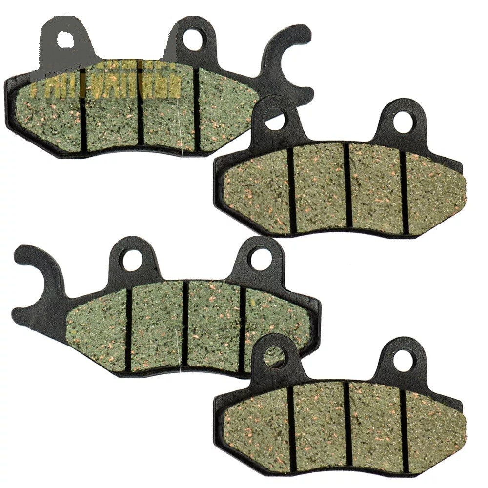 Plaquettes De Frein Avant Road Passion Biométalliques | Pour Kawasaki ER-5, Ninja 250/500 | Freinage Performant Sec/Humide