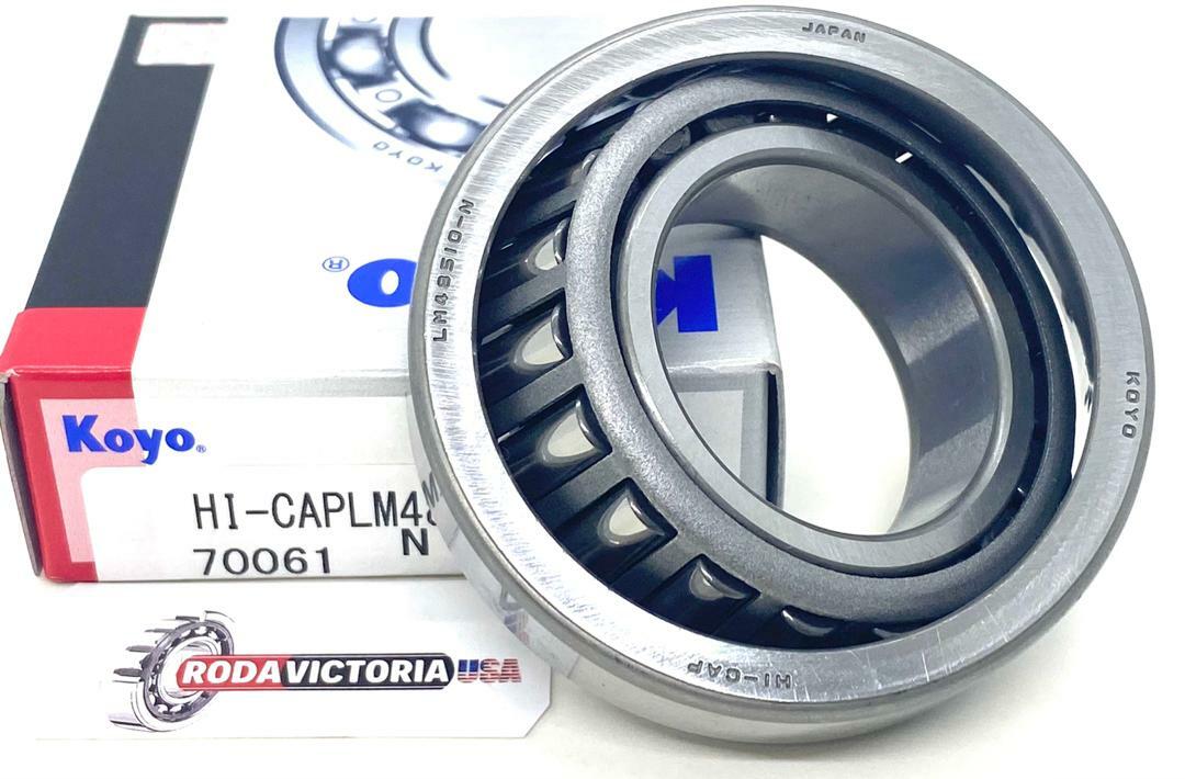 Cuscinetto A Rulli Conici KOYO LM48548/48510 – Cono E Tazza, Set Per Ruota, Prodotto In Giappone