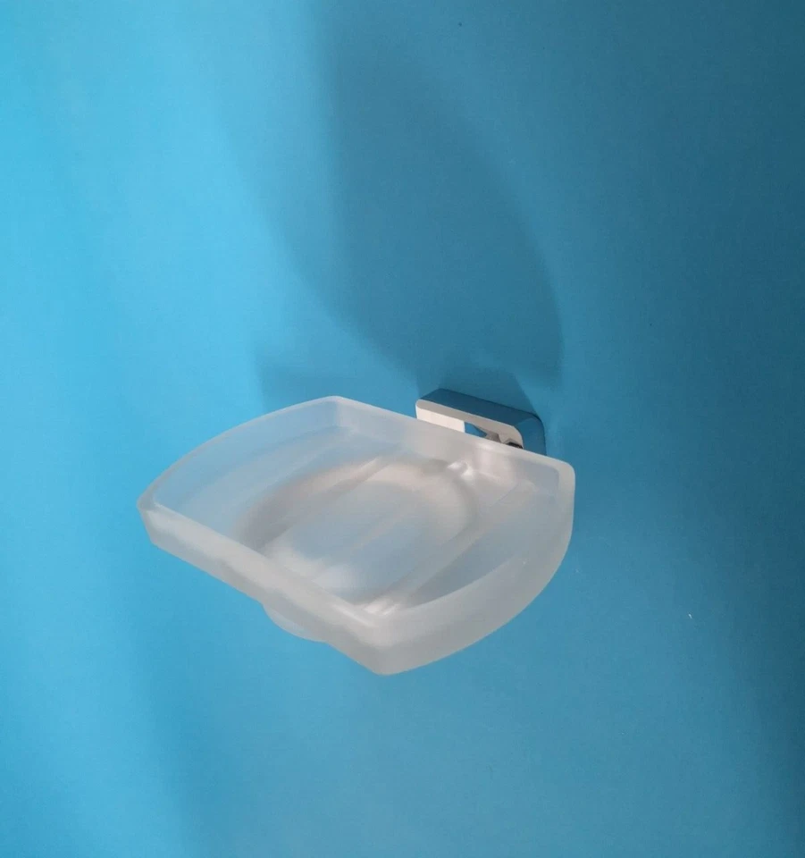Smedbo ICE Seifenschale OK342 Glas chrom Seifenhalter Wandhängend Seifenspender - Bild 1 von 1