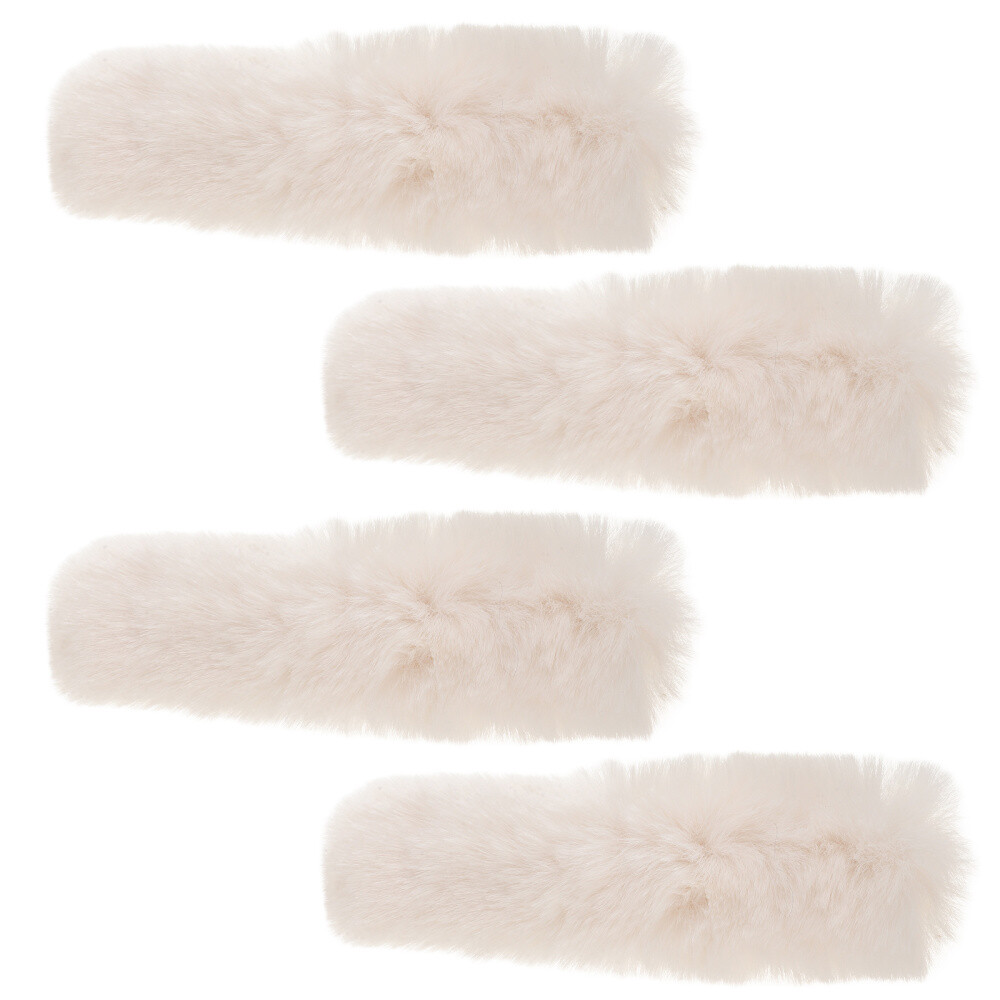 APL 4 Pezzi Aggiunta Cinghia Tacco Velluto Comode Cinghie Foro Ricambio Scarpa