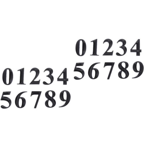 20 Pcs Number Door Sign Door Number Stickers Sign Board House Number