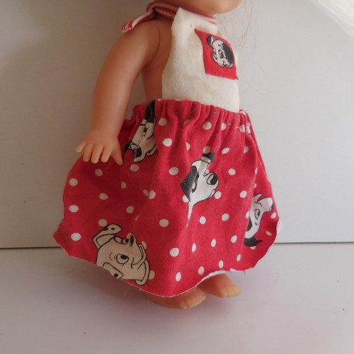 N2621 poupée celluloïd 101 Dalmatiens fait main vintage XXe Corolle France - Imagen 5 de 12