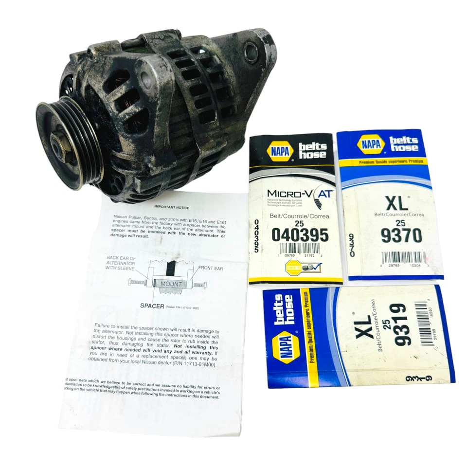 Precision Parts DAA530 Alternator with Pulley - Image 4 of 4