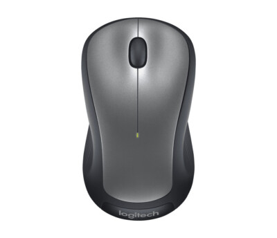 Logitech M310 Wireless Mouse Ambidextrous RF Laser 1000DPI Nano Receiver- Silver