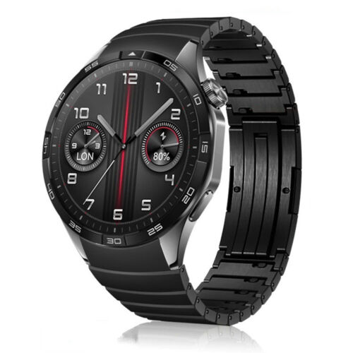 Luxury No Gaps Stainless Steel Strap For Huawei Watch GT5 46MM Metal Bracelet - Bild 10 von 11