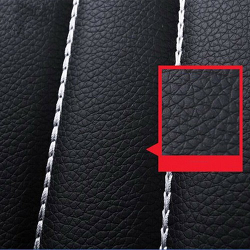 Car 5 Seat Covers Full Set Waterproof Leather Universal for Auto Sedan SUV US - Picture 6 of 12