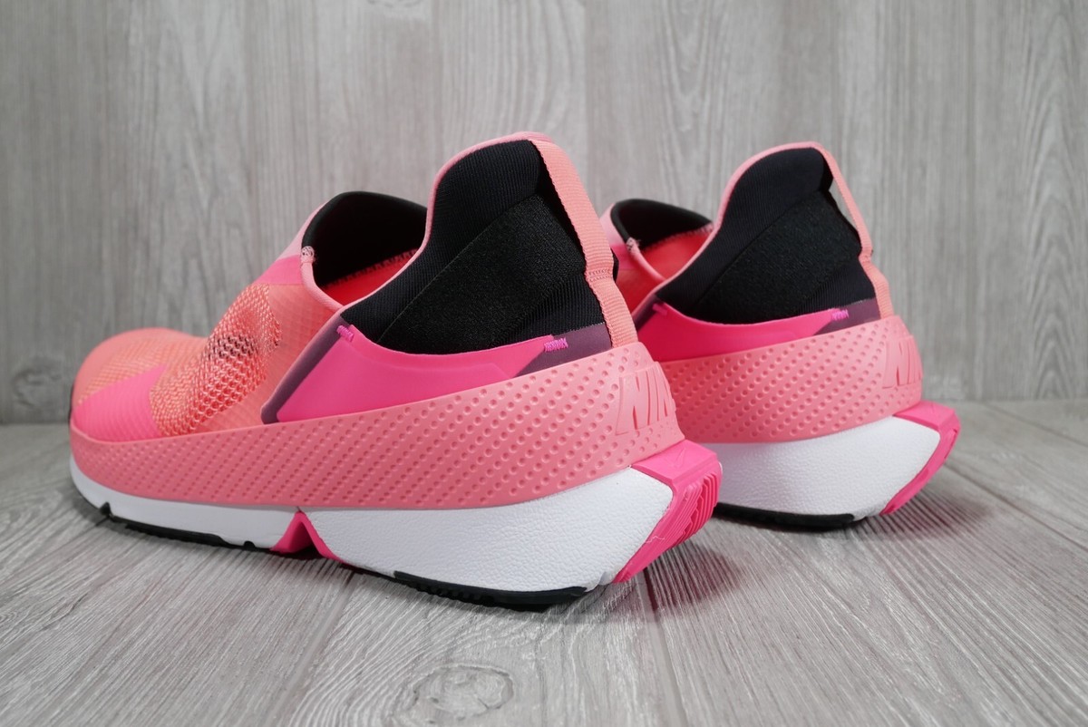 New Nike Go Flyease Pink Gaze Hyper Black Shoes DZ4860-600 Mens