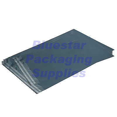 100 Grey Mailing Bags; Size 4 12.59x17.3" 320x440mm