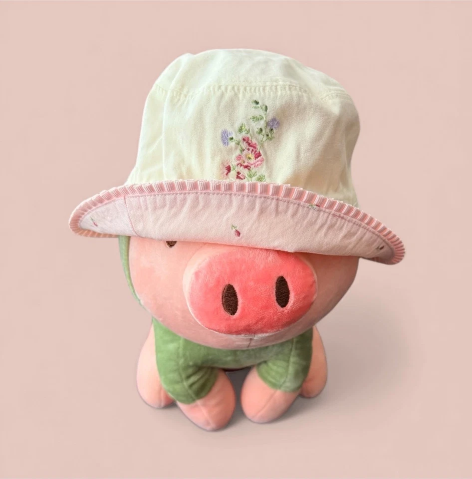 New VTG 2002 Gymboree Spring is in the Air Girls Pink Reversible Hat - 3T-4T - Image 2 of 4