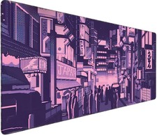 Professional Extended Gaming Mouse Pad - 31.5" x 31.4L x 15.7W inches, Street