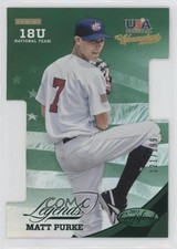 2013 Panini USA Baseball Champions Mirror Green 121/199 Matt Purke #2 07rd