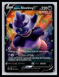 Galarian Slowking V - 099/198 - Ultra Rare - Chilling Reign