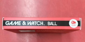 Nintendo Game & Watch Ball Reprint Model RGW-001 New Sealed, Box Damage