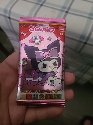 Kawaii Mystery Sanrio Hello Kitty Blind Bag Cards, Kuromi. 1 Pack
