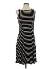Chaps Women Black Casual Dress S