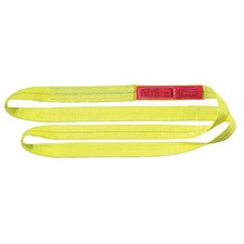 Lift-All En2801dx6 Web Sling, Type 5, 6 Ft L, 1 In W, Polyester, Yellow