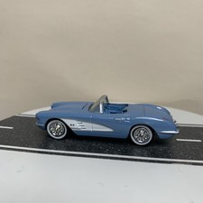 Greenlight Barrett Jackson Auction Block 1959 Chevy Corvette C1 Blue/White NM
