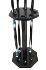 Freestanding Billiard Cue Rack, Pool Table Accessories Hold 8 Cues, Pool Cue ...