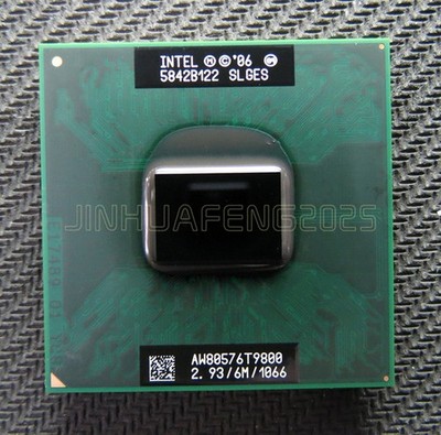 Intel Core 2 Duo Mobile T9800 SLGES 2.93 GHz 6MB 1066MHz Processor Dual-Core CPU