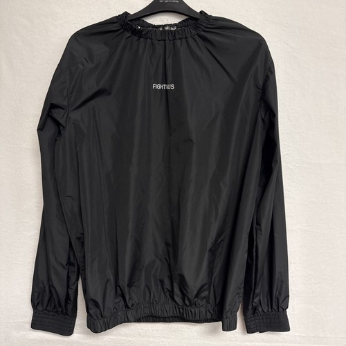 Fighthaus Sauna Suit Size Large Adult TOP ONLY Performance Workout MMA Black