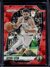 2024-25 Panini Prizm Jayson Tatum Red Ice #103 Celtics