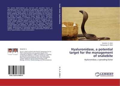 Hyaluronidase, a potential target for the management of snakebite Girish K. S.