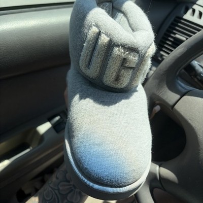 NEW UGG Cozy Jersey Logo Boot-Grey Women Size 6
