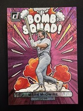2023 Panini Donruss - Bomb Squad Mark McGwire #BS3 Pink Fireworks