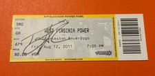 Tommy Kahnle Yankees Tigers Signed Autograph Minor League Ticket 