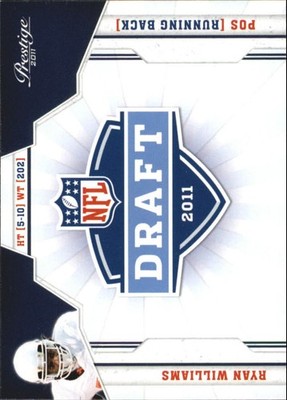 2011 Prestige NFL Draft #35 Ryan Williams - FB
