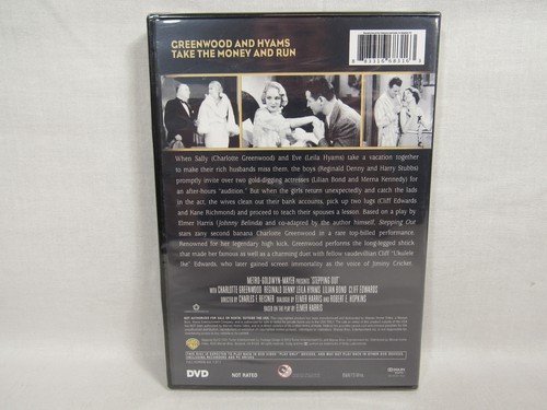 STEPPING OUT 1931 DVD Archive Greenwood Hyams Denny Bond NEW FACTORY SEALED - Picture 2 of 2