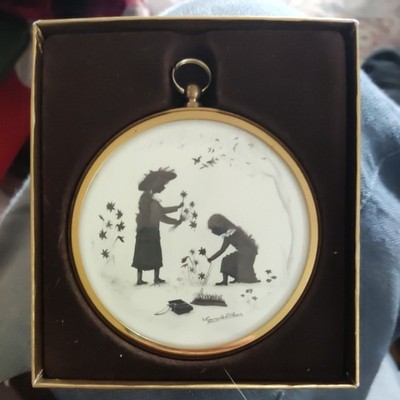 Vintage Marcelle Shears Silhouette Wandrelief, Edwardian Spring, Peter Bates