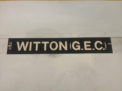 Witton GEC G.E.C - Midland Red Heath Hayes Busziel 34  x 6  Geschenk