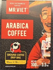 MR. VIET Arabica Real Vietnamese Coffee 10 x ground coffee drip bags 100g 16.15 per kilo