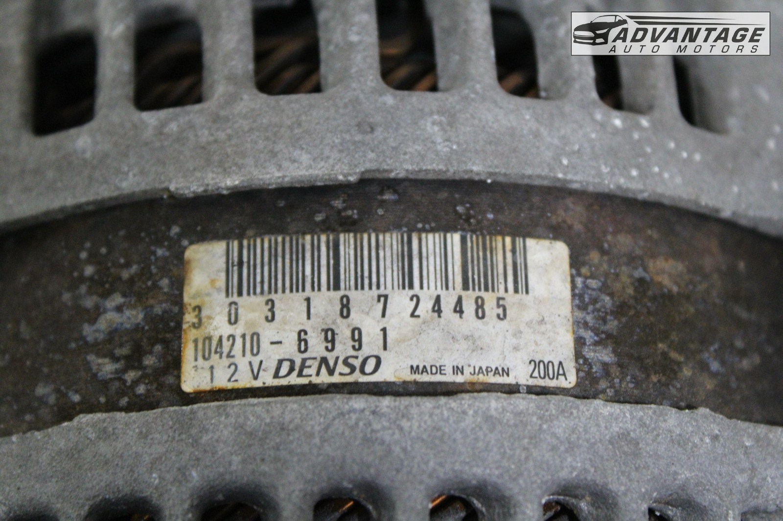 2014-2021 MASERATI GHIBLI 3.0L ENGINE MOTOR ALTERNATOR GENERATOR 35K OEM