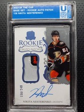 2023-24 Upper Deck The Cup Rookie Patch Auto RPA #108 Nikita Nesterenko 156/249