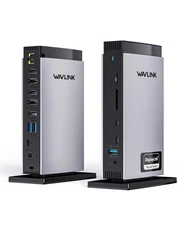 WAVLINK USB-C 10G Triple Display Universal Docking Station with 100W Power Deliv