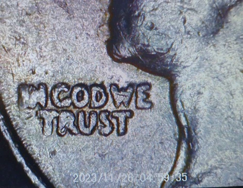 1989 Error Washington Quarter Circulated "In God We Trust" Error