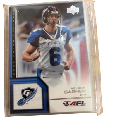 3 2006 Upper Deck Arena Football AFL Georgia Force Team Sets Kubiak Garner Lee