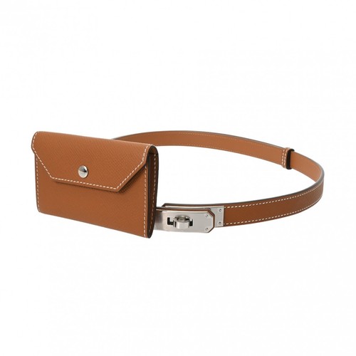 HERMES Kelly Pocket 18 Veau Epsom gold Women belt