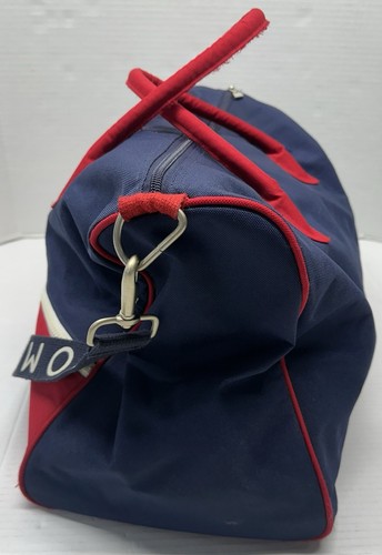 Vintage Tommy Hilfiger colorblock weekender duffle bag with shoulder strap - Picture 6 of 11