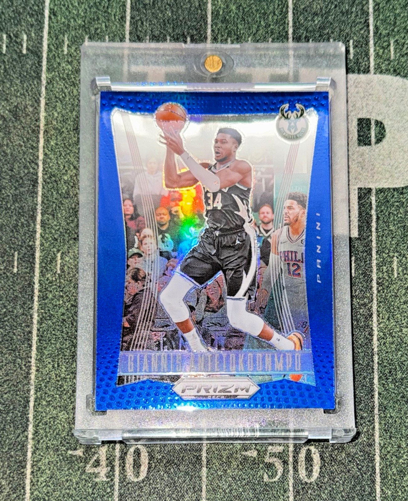 2023-24 Panini Prizm Deca Giannis Antetokounmpo Blue /149 Bucks SSP FOTL RARE🔥