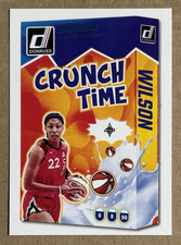 A’Ja Wilson 2025 Panini Donruss WNBA Crunch Time #12 Las Vegas Aces