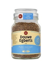 Douwe Egberts Pure Decaff Medium Roast Ground Instant Coffee Granules Jar 400g