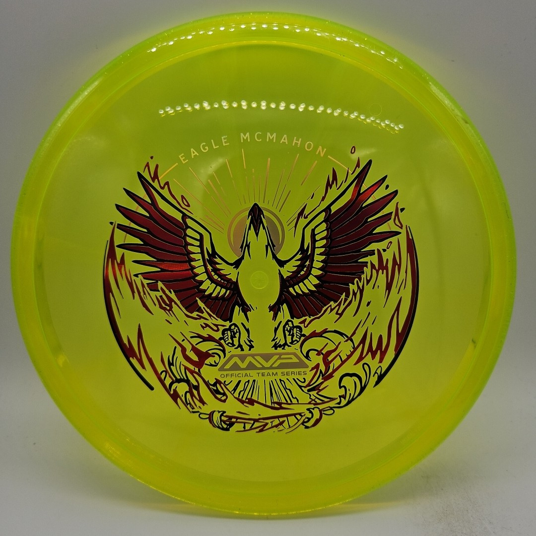 Axiom Discs Prism Proton Envy Eagle McMahon Rebirth Yellow/Dayglow Green  174g