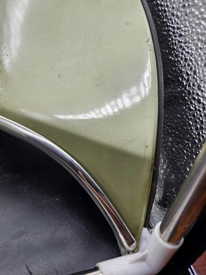 Юбка крыла (1) для 1967 Pontiac Bonneville OEM металлическая фурнитура отделка зеленая - Изображение 2 из 4