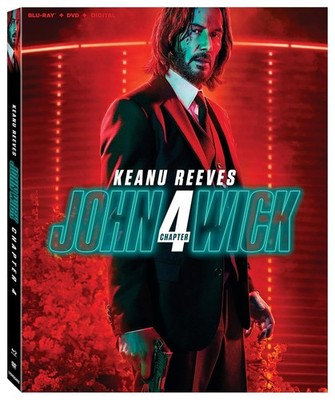 John Wick: Chapter 4 [Blu-ray / DVD / Digital Copy] Keanu Reeves. With Slipcover