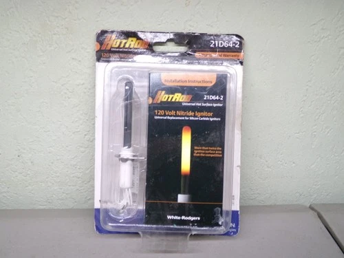 WHITE-RODGERS 21D64-2 HOT ROD 120V UNIVERSAL HOT SURFACE IGNITOR